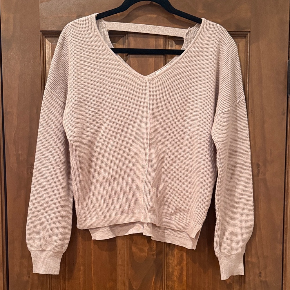 Hippie Rose V-Neck Sweater